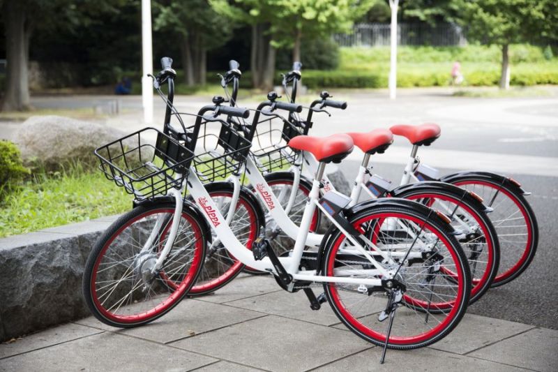 自転車はシェアサイクル用に設計