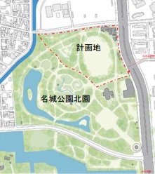 事業計画地の位置図